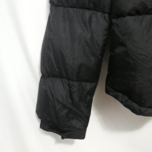 TOMMY JEANS | small | Black Puffer Coat | NOTE: Broken Zip Pull & Spots On Back - Picture 11 of 16